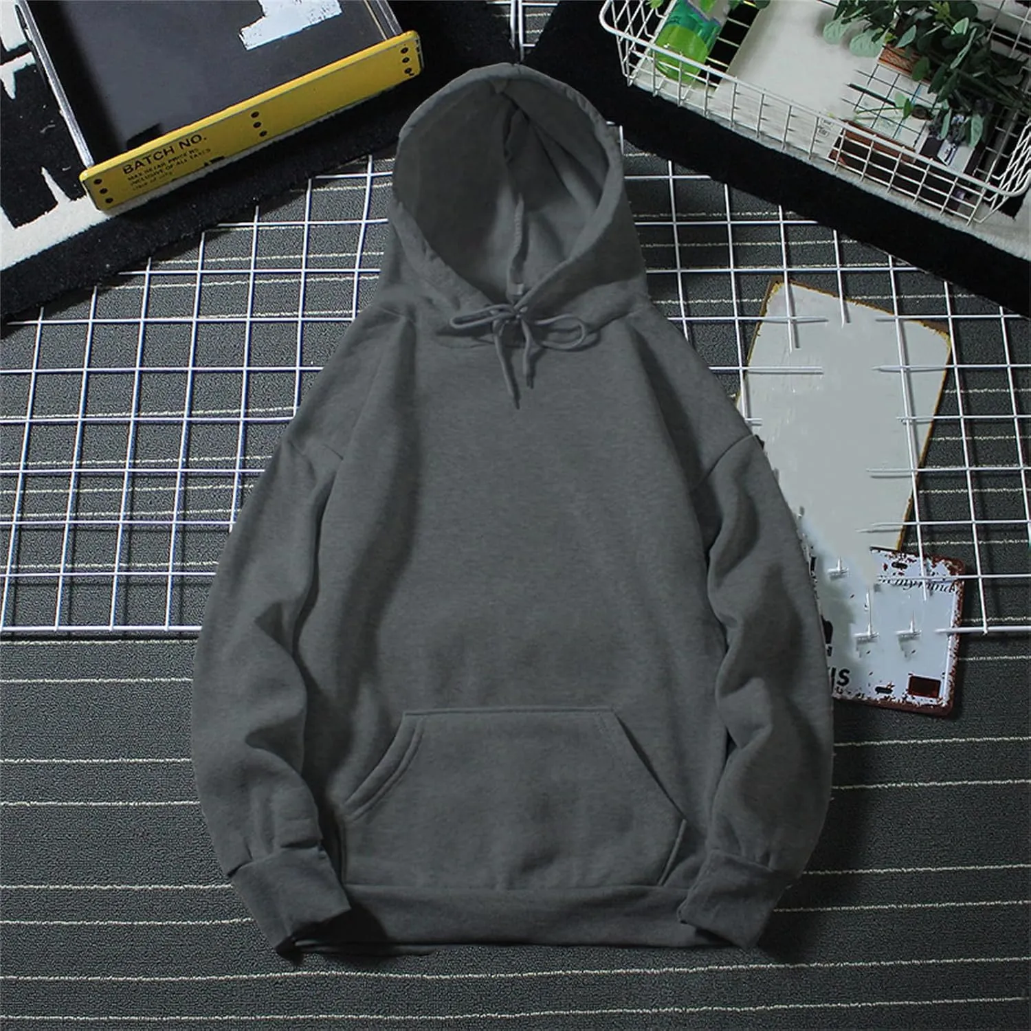 Mmoneyake Women Hoodies Oversized Fleece Long Sleeve Comfy Casual Basic Pullover Sweatshirts Loose Sweatshirt Fall Outfits
