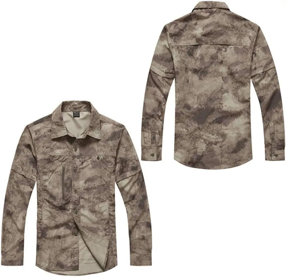 Outdoor Combat BDU Clothing Tactical Quick Dry Camouflage Shirt