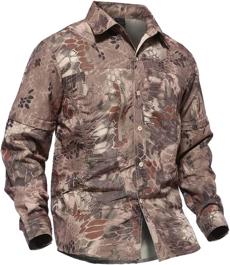 Outdoor Combat BDU Clothing Tactical Quick Dry Camouflage Shirt