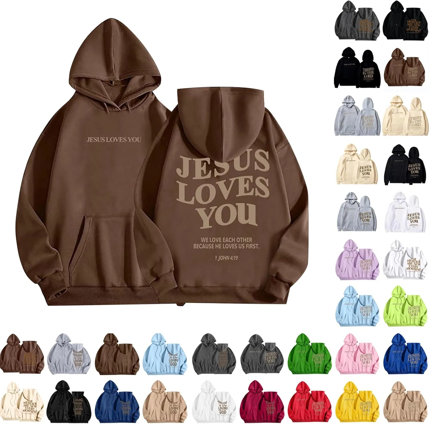 Oversized Graphic Sweatshirts For Teen Girls Cute Letter Printed Long Sleeve Casual Hoodies For Women Y2k Pullover