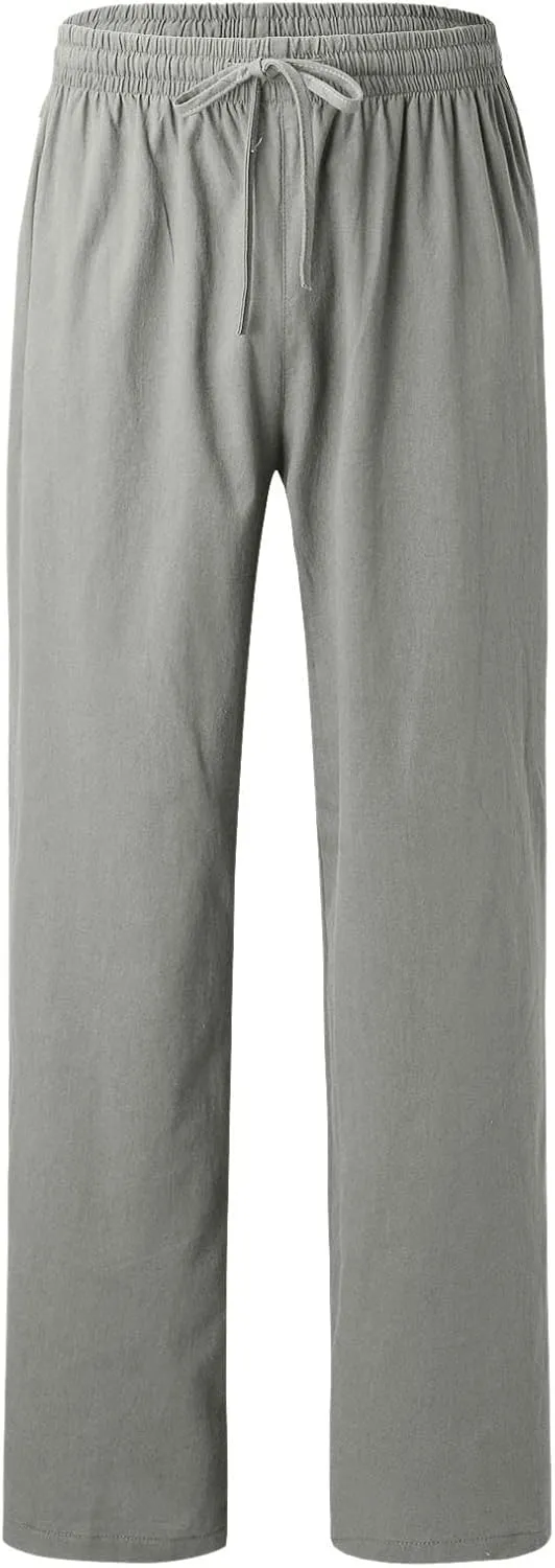 Pant Men Casual Beach Trousers Cotton Trousers Pants Men's Slim-Fit Casual Stretch Chino Pant Mens Fall Casual Pants