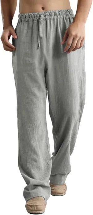 Pant Men Casual Beach Trousers Cotton Trousers Pants Men's Slim-Fit Casual Stretch Chino Pant Mens Fall Casual Pants