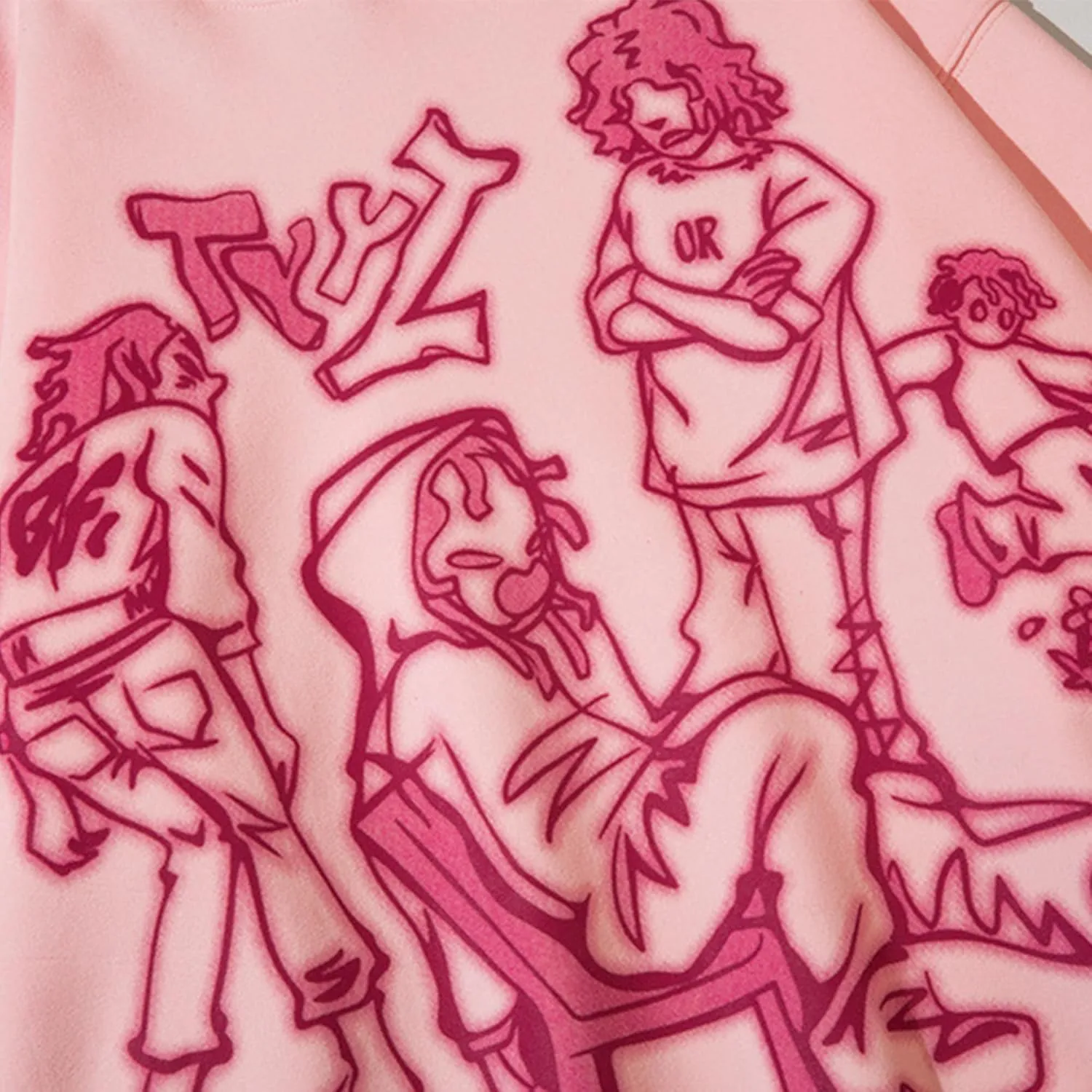 Pink Spider Full Zip Hoodie Y2k Rhinestone Skull Streetwear Skeleton Hoodies Goth Grunge Oversized Jacket