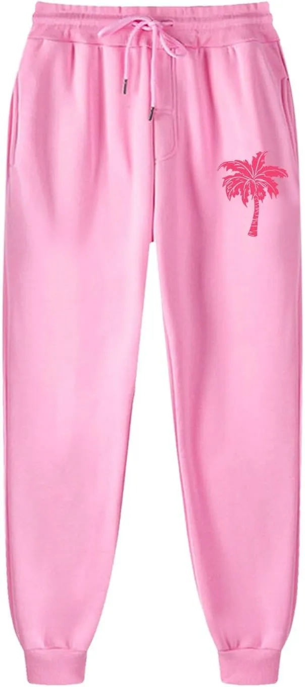 Pink Tracksuit For Women Y2K Drawstring Pullover Shirt Jogger Sweatpant Aesthetic Preppy Hoodies For Teen Girls Baggy