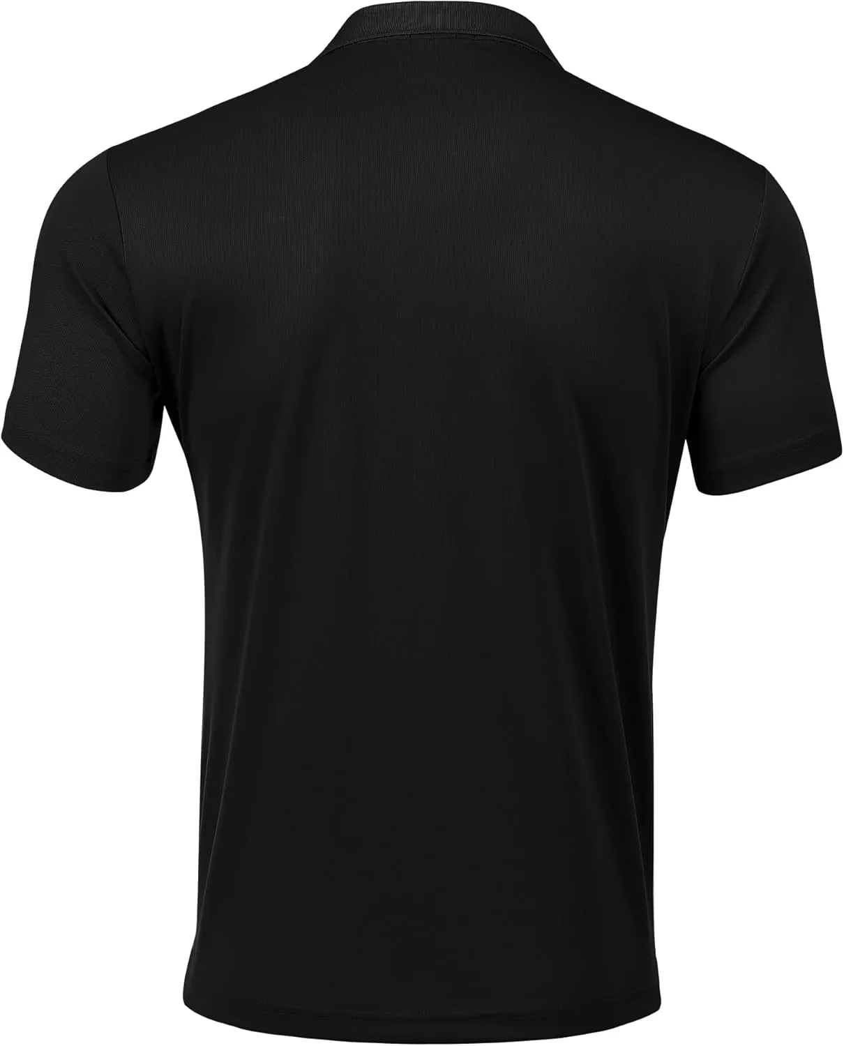 PINSPARK 1/3/4/5 Pack: Golf Polo Shirts for Men Multipacks Quick Dry Short Sleeve Collared Shirt Slim Fit Casual Polos Shirt