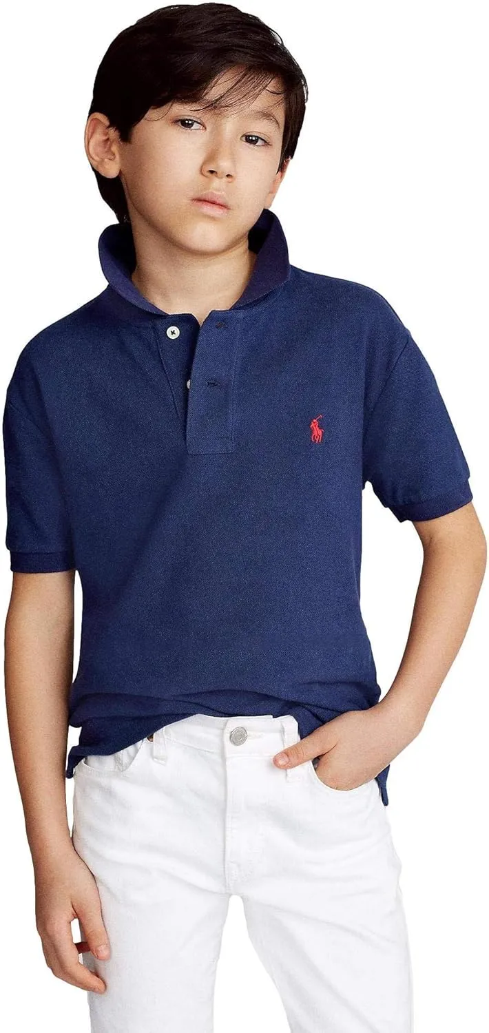 POLO RALPH LAUREN Boys Classic Fit Mesh Polo Shirt