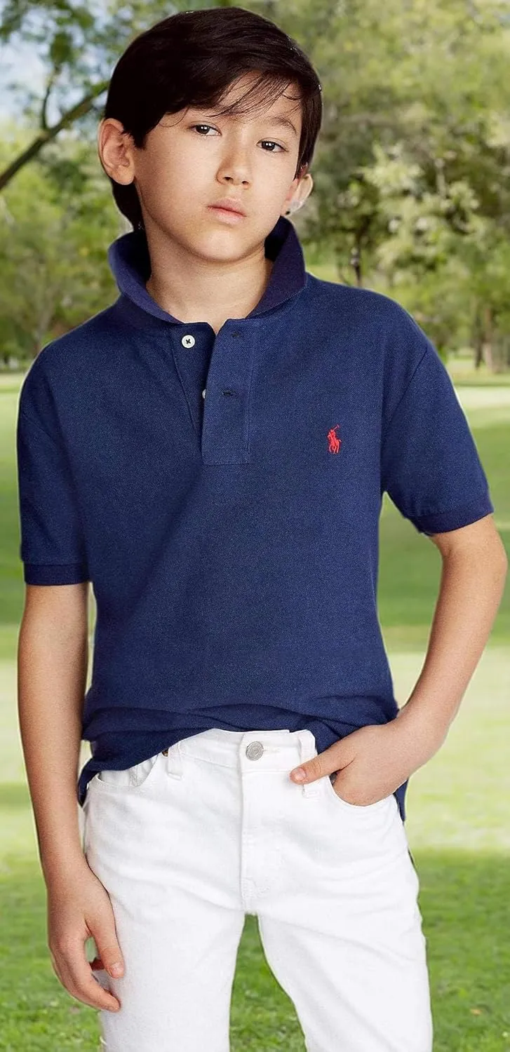 POLO RALPH LAUREN Boys Classic Fit Mesh Polo Shirt