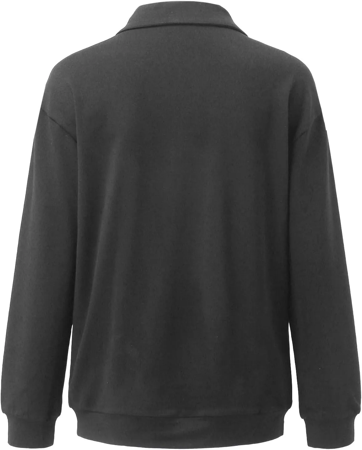 Quarter Zip Pullover Women, Cow Print Patchwork Sweatshirt Long Sleeve Lapel Jacket Tops Casual Loose Coat Outwear