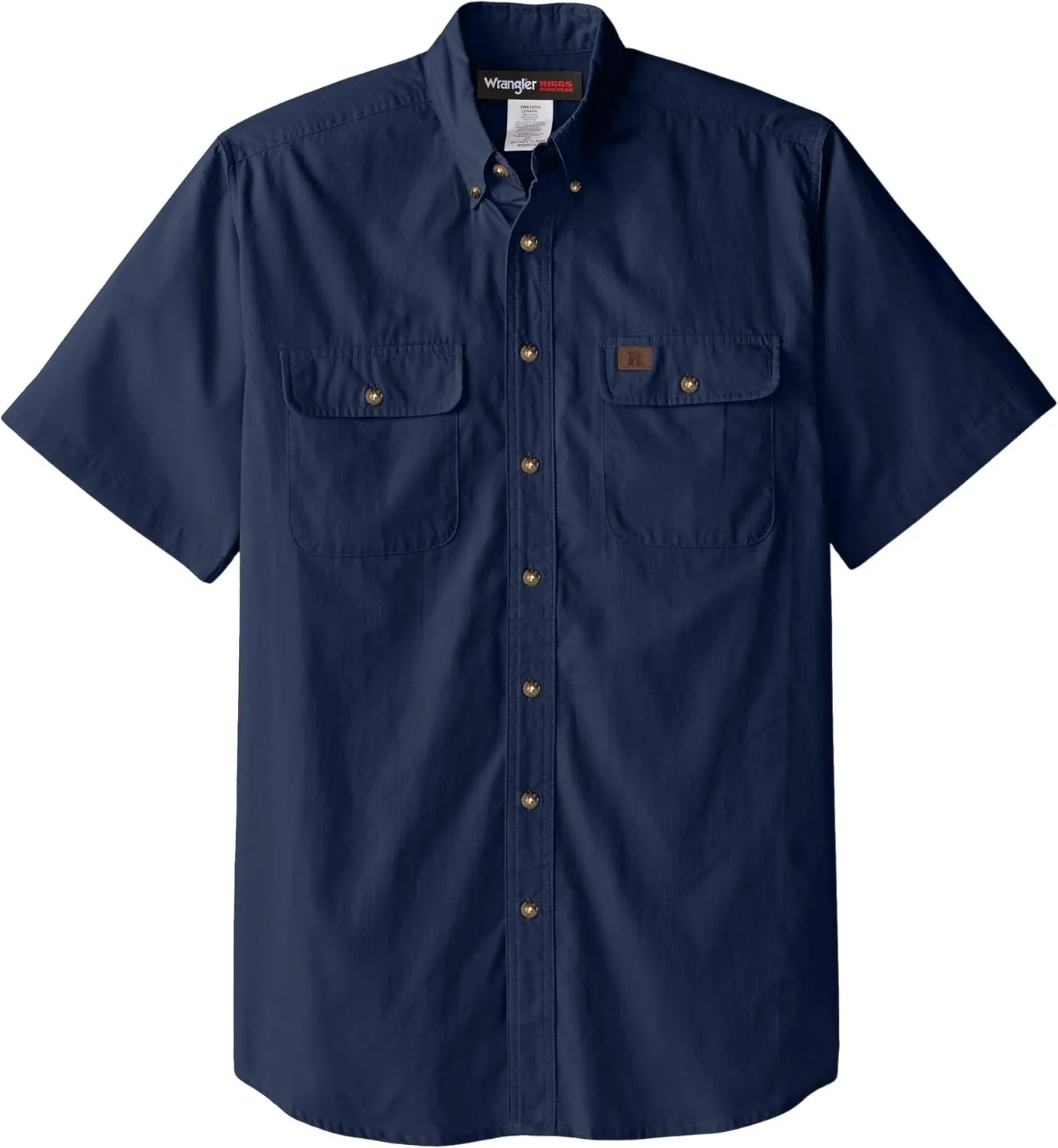 Riggs Workwear Men's Foreman Short Sleeve Ripstop Work Shirt