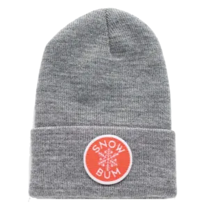 Seaslope - Snow Bum Beanie in Heather Grey