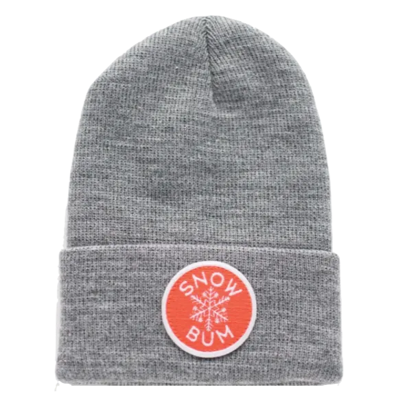 Seaslope - Snow Bum Beanie in Heather Grey