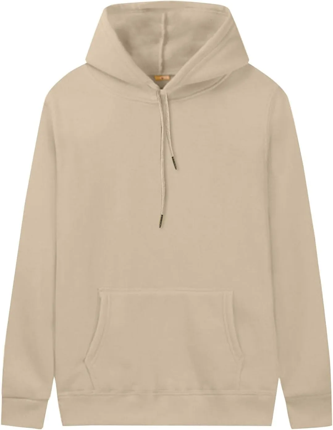 SHAOBGE Women's Casual Pink Cropped Oversized Long Sleeve Solid Hoodie Pullover Sweatshirt
