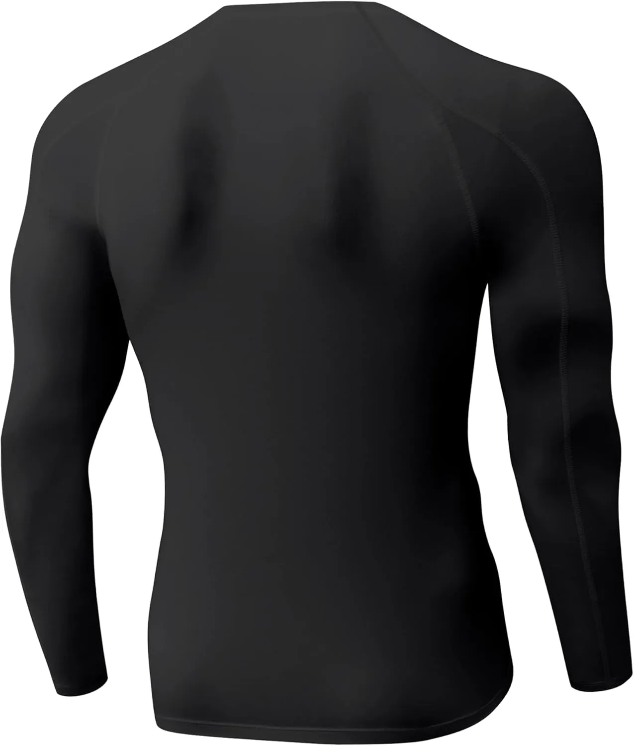SPVISE Compression Shirt Men Long Sleeve, Cool Dry Men's Athletic Workout Running T-Shirt Tops, Sports Rash Guard Base Layer