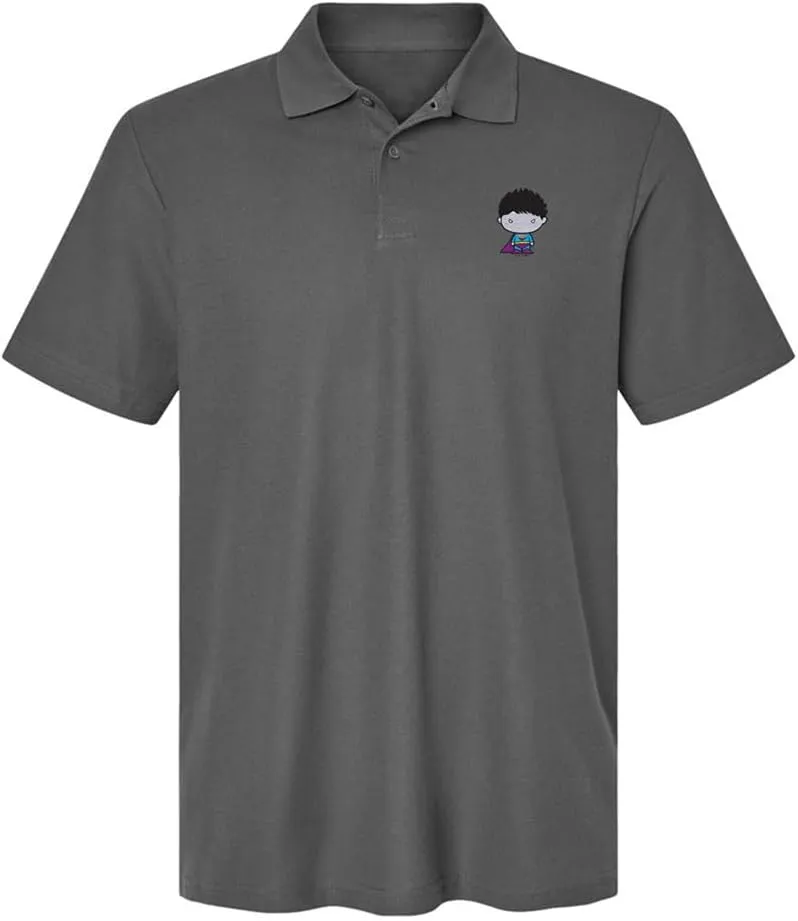 Super Hero Chibi Collection Cotton Polo Shirt