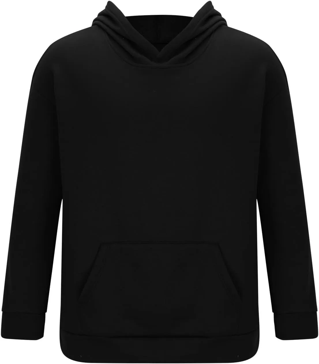 Sweatshirts for Men Fashion Casual Hoodies with Pocket Fall Long Sleeve Men Active Clothes Pullover Oversized Comfy
