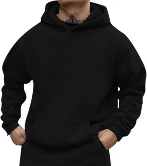Sweatshirts for Men Fashion Casual Hoodies with Pocket Fall Long Sleeve Men Active Clothes Pullover Oversized Comfy