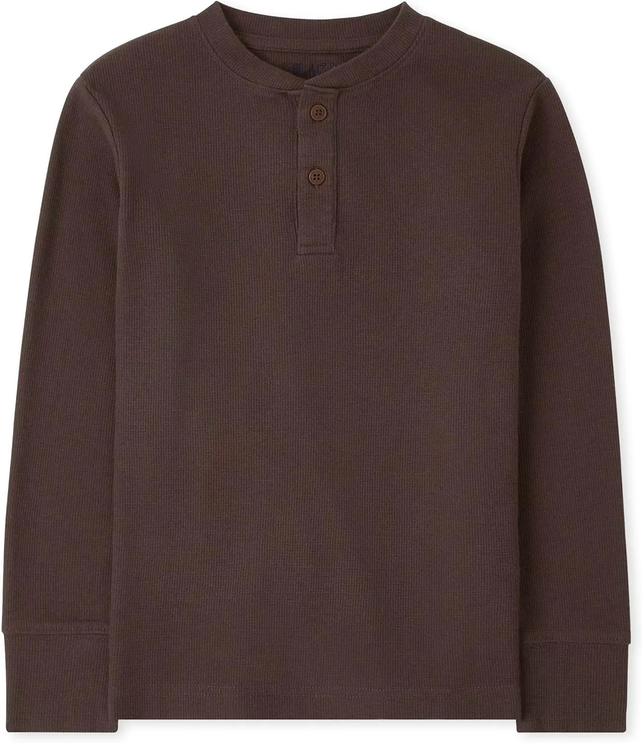The Children's Place Boys' Long Sleeve Thermal Henley Shirt
