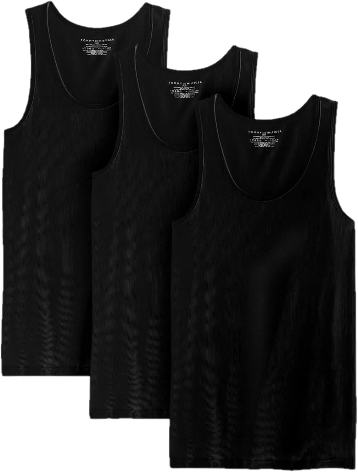 Tommy Hilfiger Men's Cotton Classics 3-Pack A-Shirt