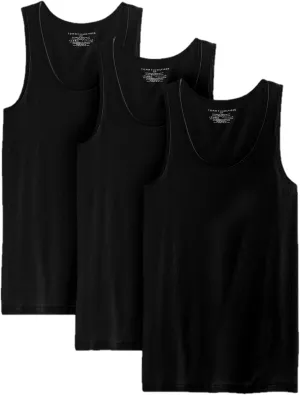Tommy Hilfiger Men's Cotton Classics 3-Pack A-Shirt