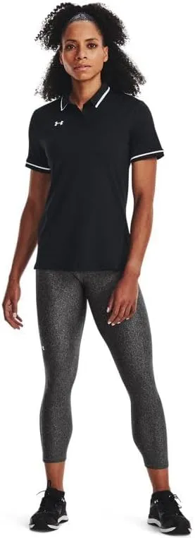 Under Armour Team Tipped Womens Short Sleeve Polo Shirt