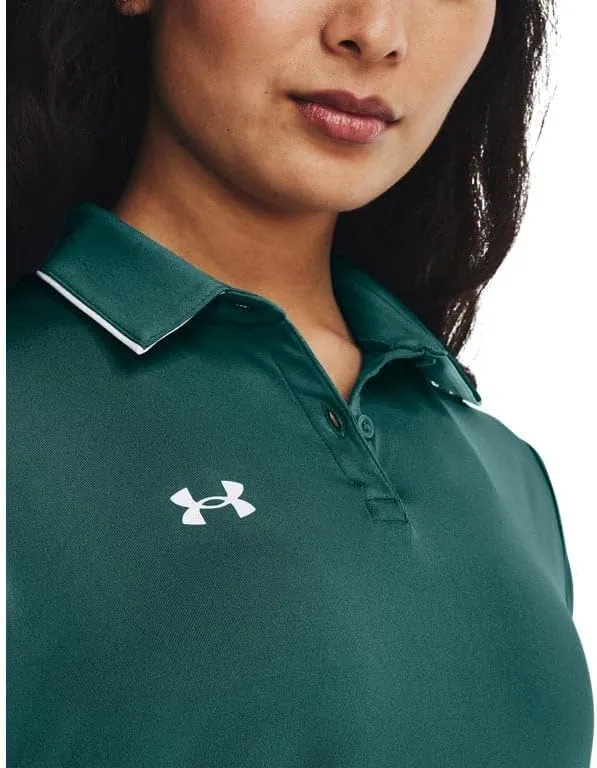 Under Armour Team Tipped Womens Short Sleeve Polo Shirt