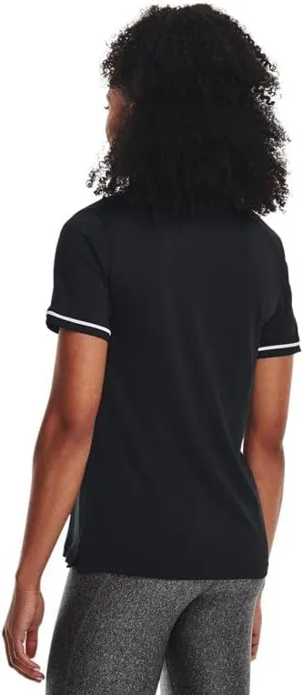 Under Armour Team Tipped Womens Short Sleeve Polo Shirt