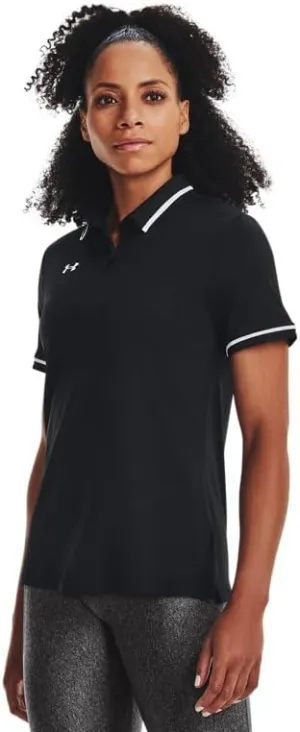 Under Armour Team Tipped Womens Short Sleeve Polo Shirt
