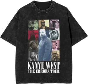 Vintage Shirt Man Womens Washed Oversized Tops Fashion Graphic Short Sleeve Cotton Crew Neck Summer T-Shirt Retro Unisex Tee