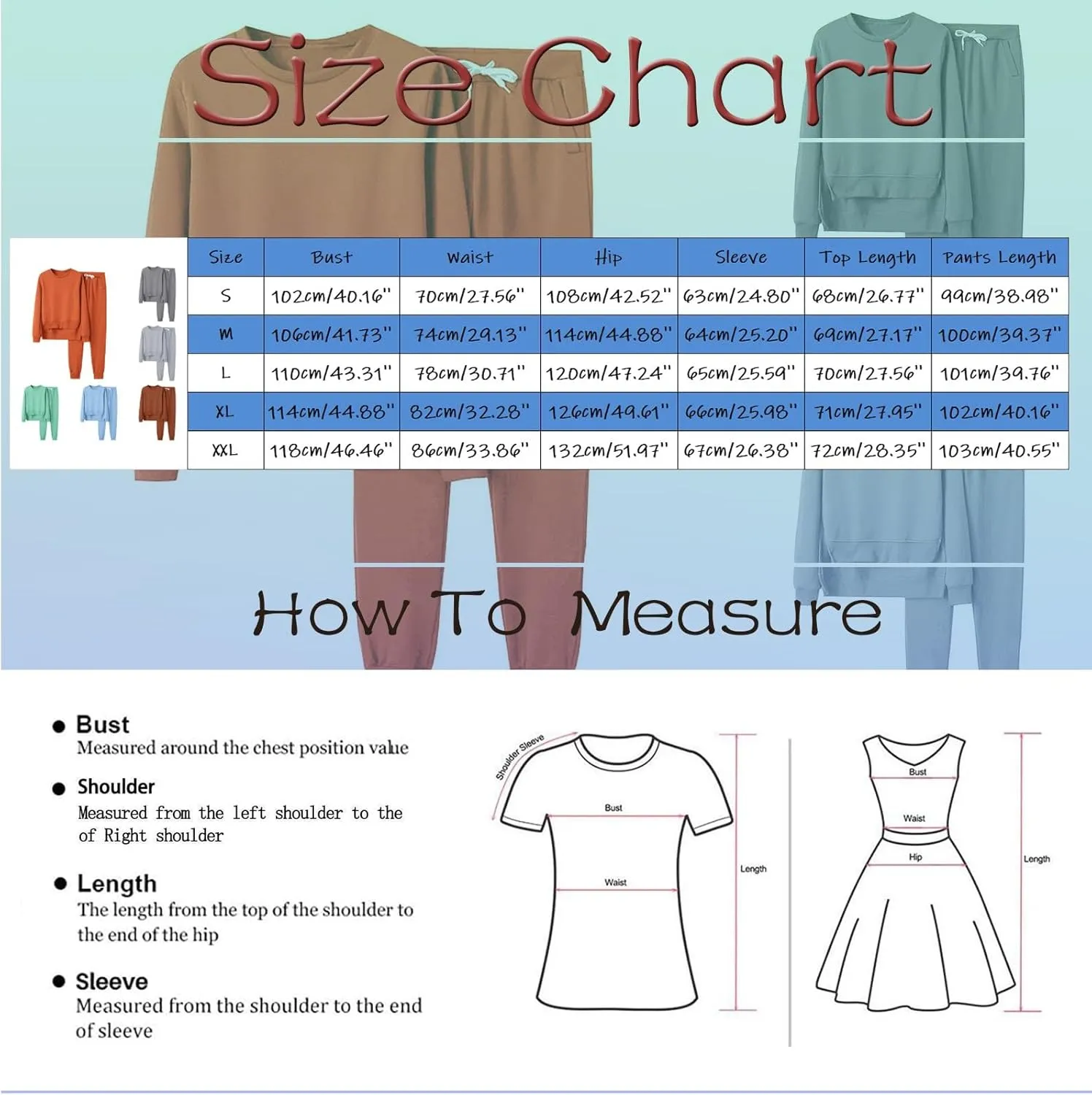 Women 2 Piece Outfits Long Sleeve V Neck Casual Dressy Sweatpants Hoodie Sweatshirt Jogger Sweatpants Outfits