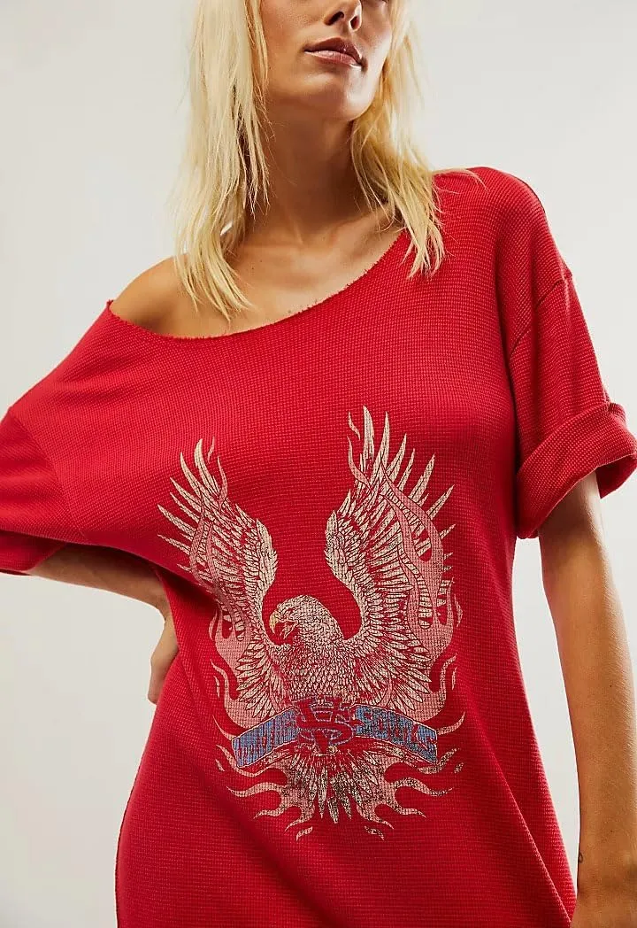 Women Summer Maxi Dress Casual Graffiti Graphic Long T-Shirt Dress Short Sleeve Crewneck Loose Split Beach Sundress