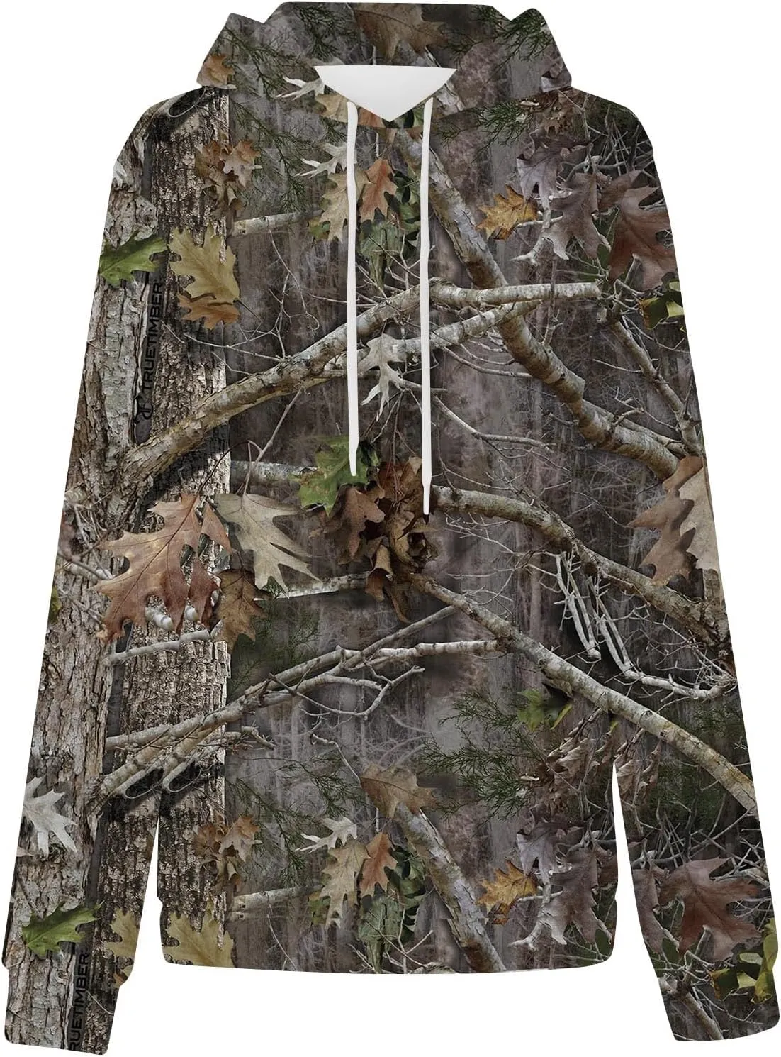 Womens Camo Hoodies Light Camo Hoodie Maple Oversized Hooded Sweatshirt Fleece Pullover Sweatshirts Long Sleeve with Pocket