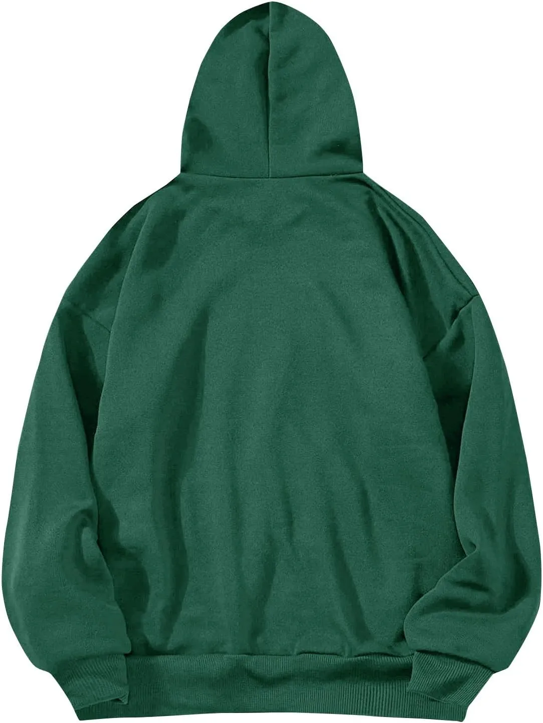 Womens Fashion Solid Color Long Sleeve Baggy Cute Oversized Hoodies 2024 Casual Y2K Pullover Sweatshirts Fall Oufits