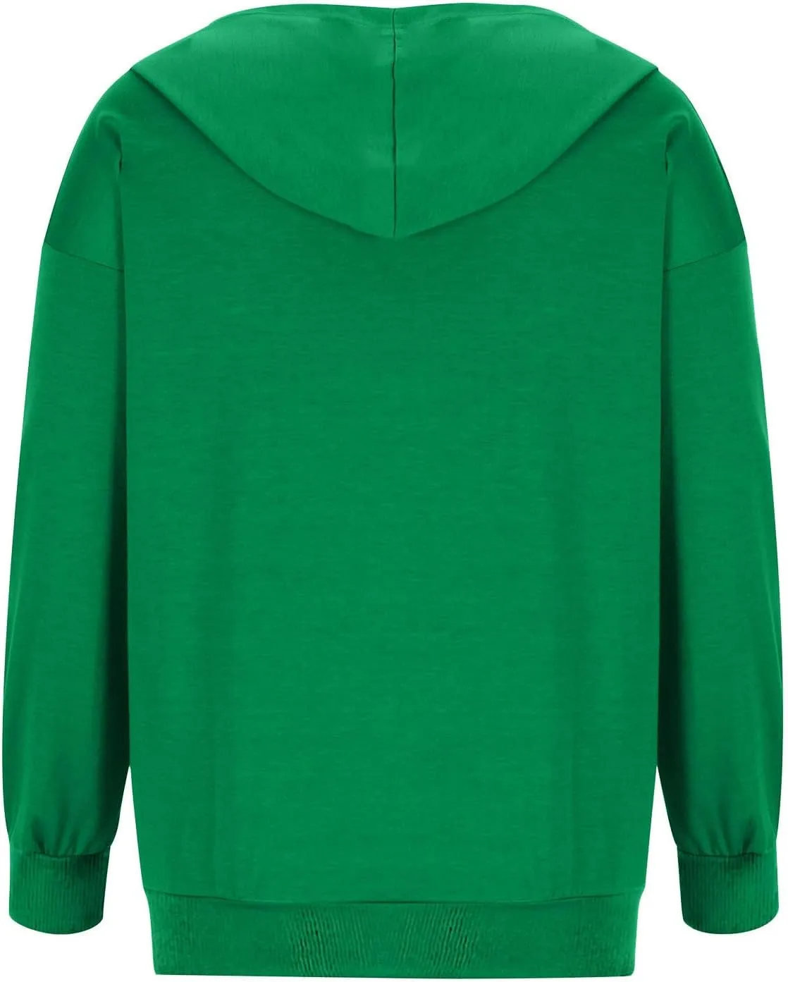 Womens Full Zip Up Hoodies Trendy 2023 Lightweight Fall Jackets Long Sleeve Solid Tunic Tops Hooded Zipper Sweatshirts