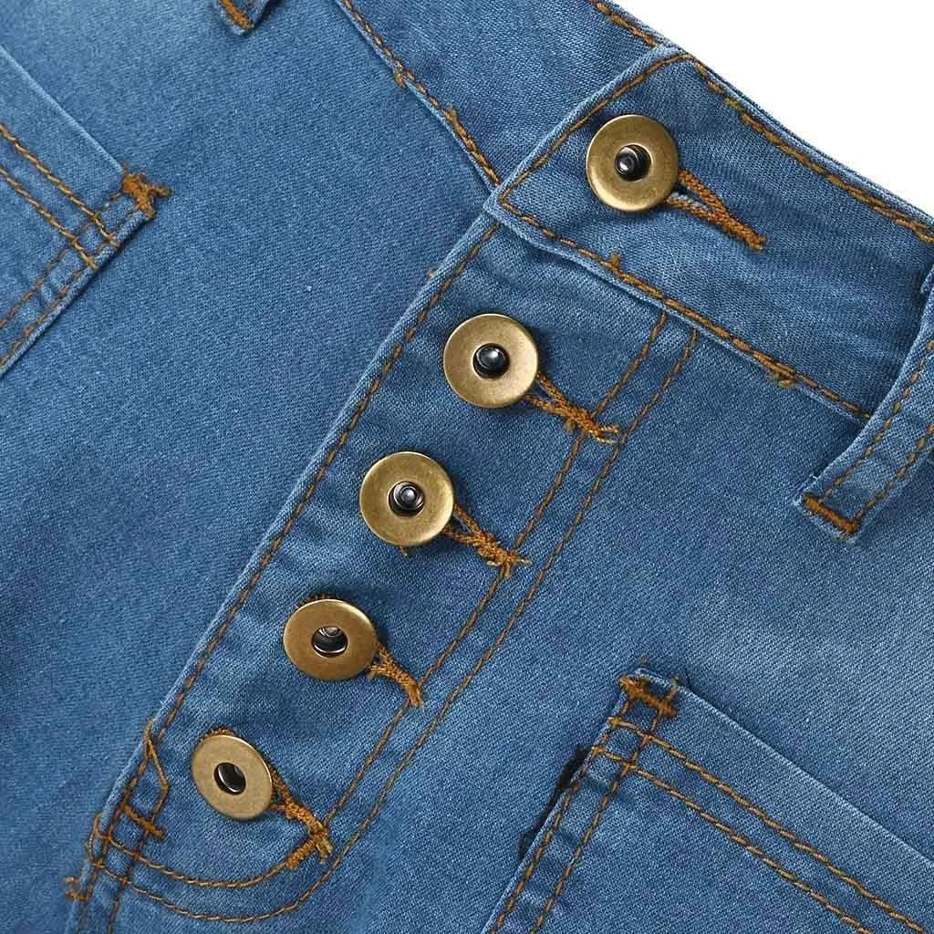 Womens Jeans Up Pants Jeans Mid Womens Poket Lace Denim Casual Women's Jeans Plus Size Skinny Jeans for Women Jeans
