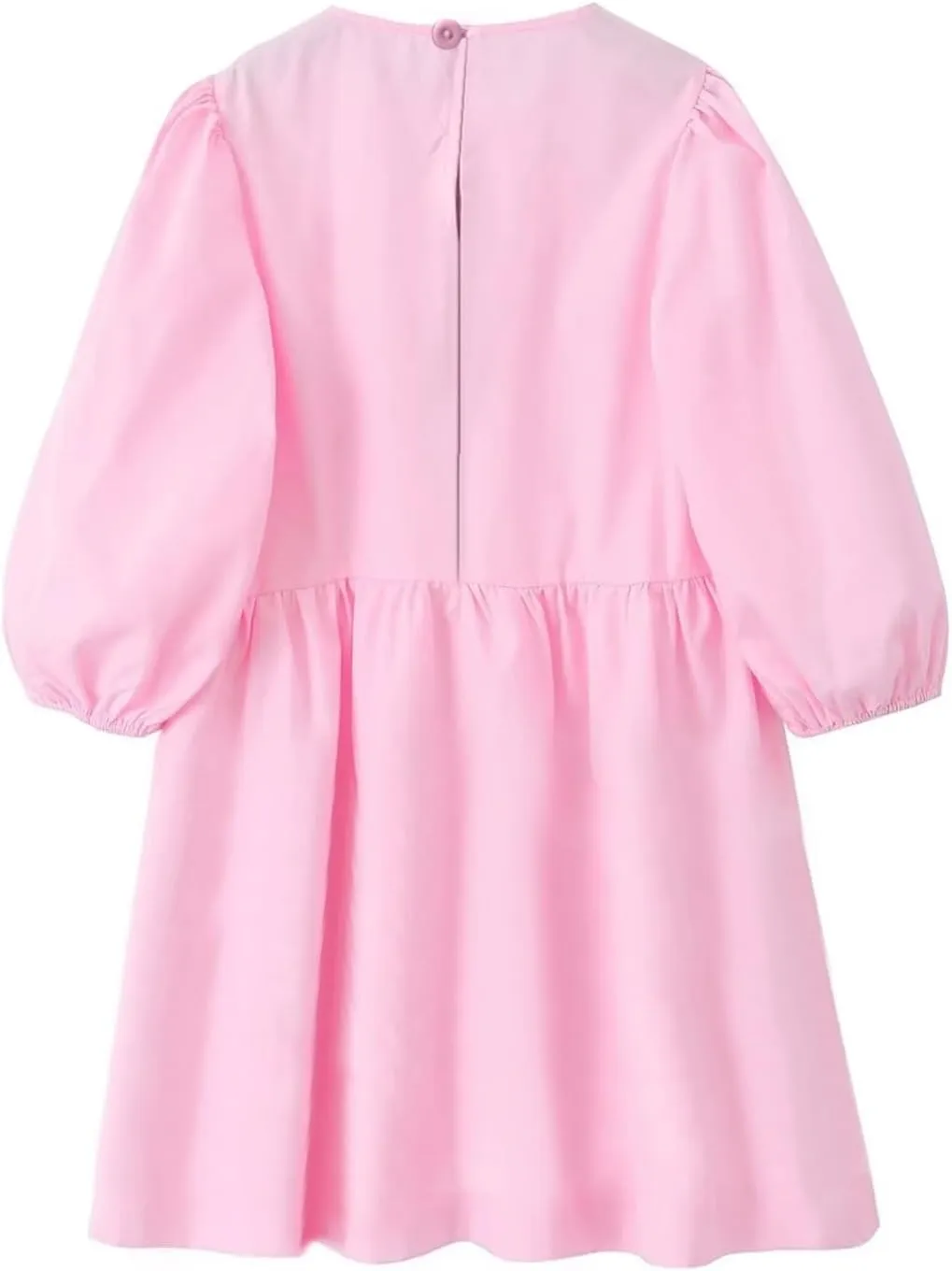 Women's Short Sleeve Tie Front Mini Dress Cute Babydoll Ruffle Pleated A Line Summer Dresses