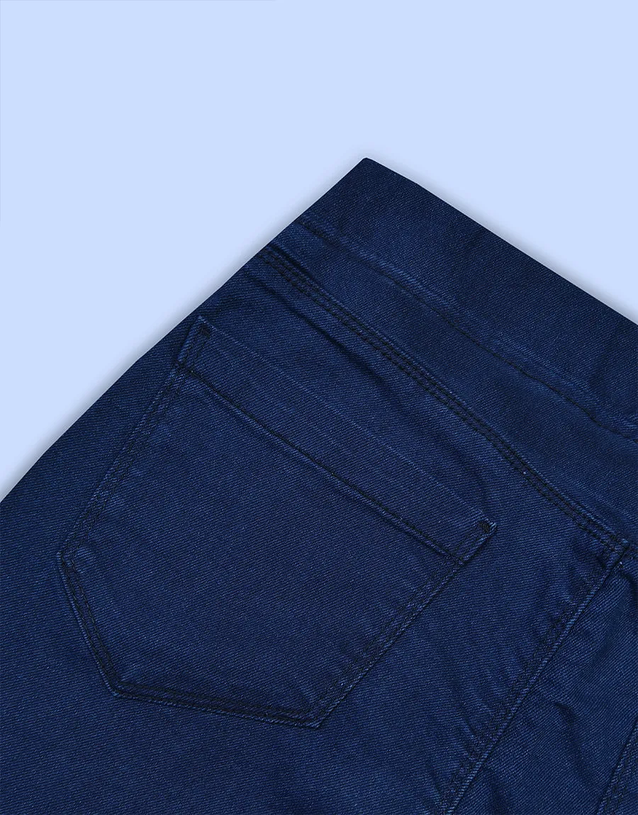 Women's Stretch Fit Ultra Soft Jeggings - Navy