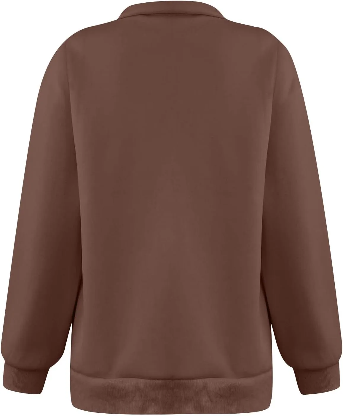 Zip Up Hoodies For Women Oversized Long Sleeve Crop Sweatshirt Quarter Zip Pullover Tops Fall Fashion Clothes 2023